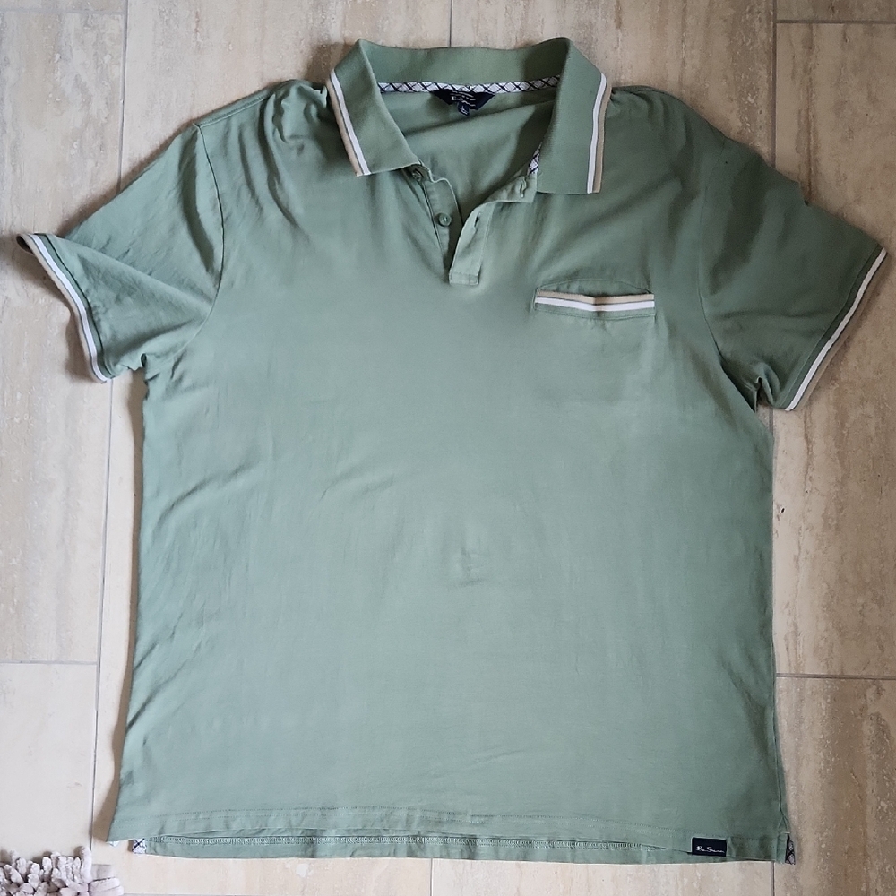 Men's Green Polo Shirt
